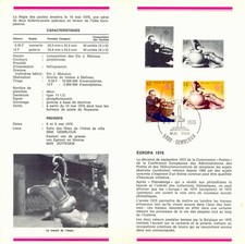 BELGIUM CEPT "Europa - Mai 1940 - 5800 GEMSBLOUX 8.5.1976" PRE-RELEASE FDC!!!