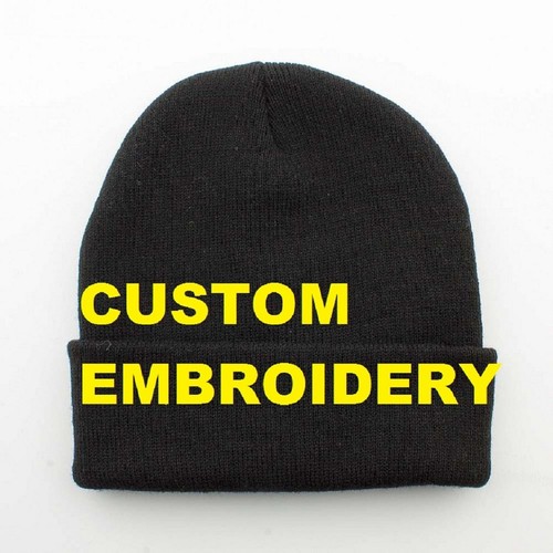 CUSTOM Personalised Embroidery Black 