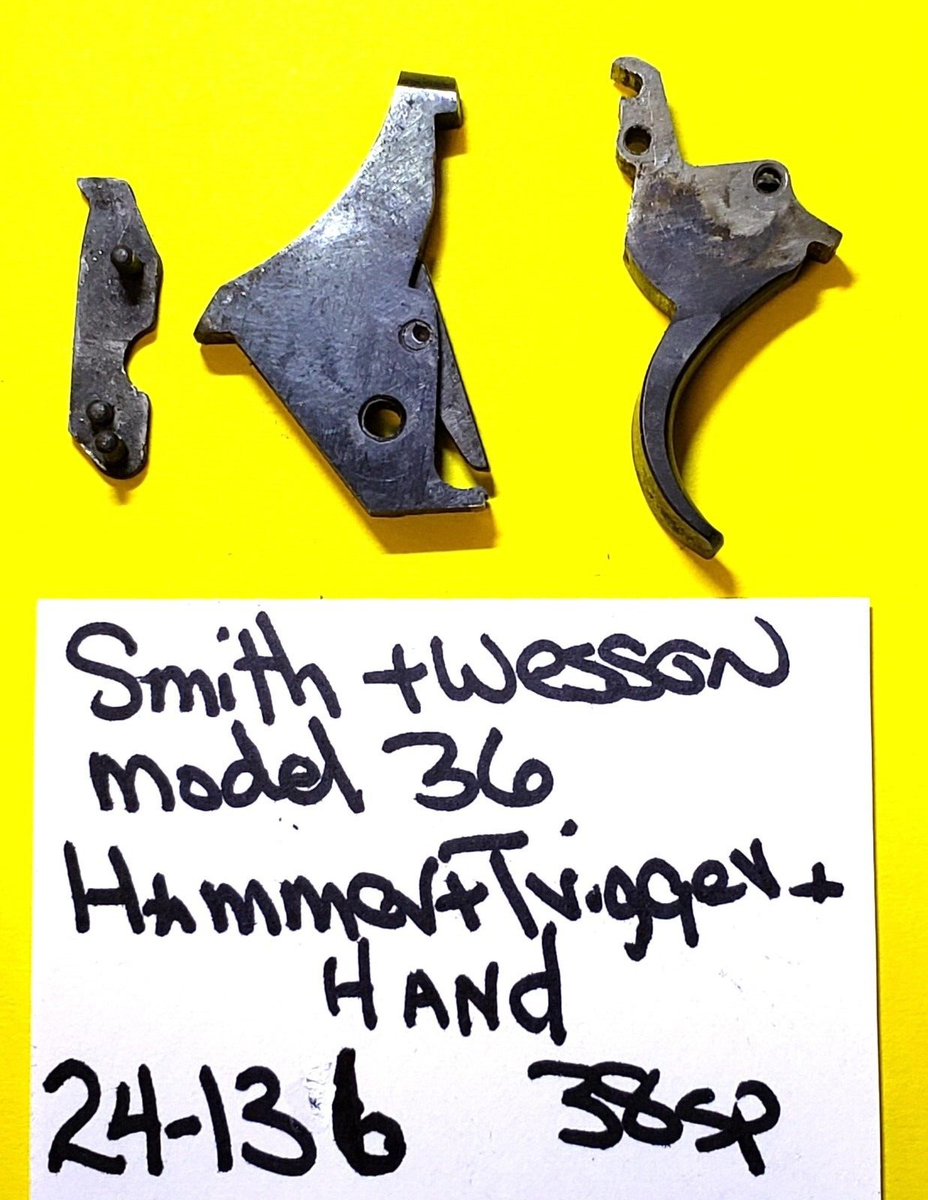 Smith & Wesson J Frame Model 36 SPURLEESS Hammer and Trigger