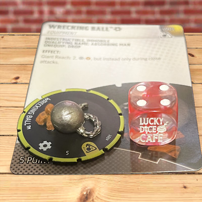Marvel Heroclix Smash and Destroy Wrecking Ball Special Object 
