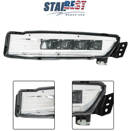 Kit de luces antiniebla LED blancas DRL con bisel + cableado para Honda Accord 2018-2020 sedán - Imagen 5 de 12