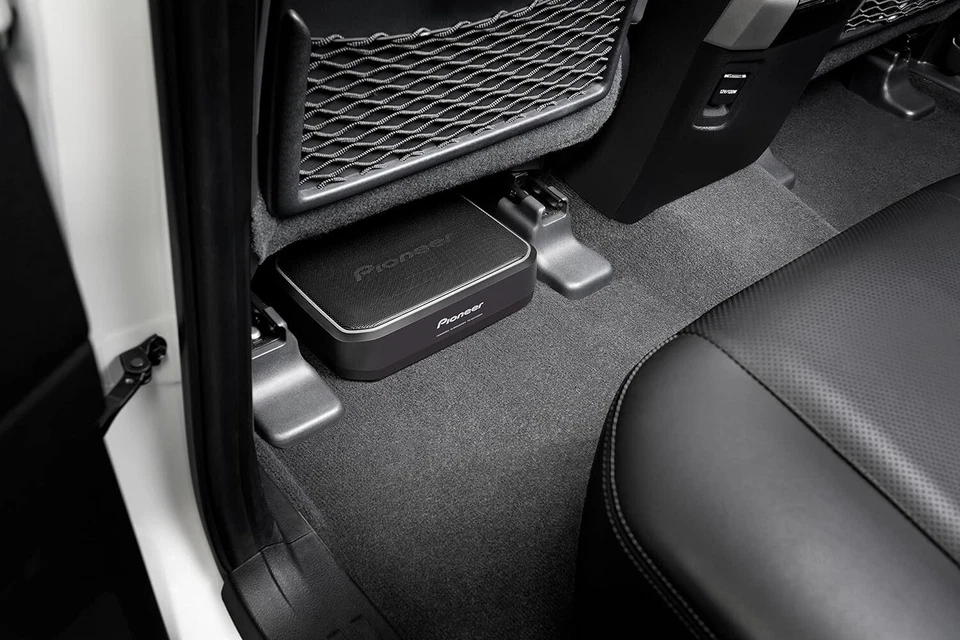 Subwoofer compacto PIONEER TS-WX140DA compacto ativo 8" x 5-1/4" 170 W potência máxima - Imagem 3 de 4