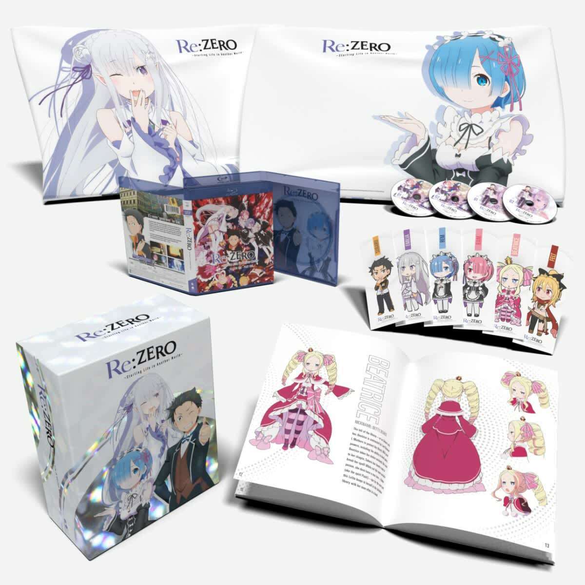 DVD Anime Re: Zero Kara Hajimeru Isekai Season 1 + Complete Collection 1-38  End