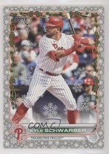 2022 Topps Holiday Mega Box Metallic Kyle Schwarber #HW99 4r7