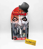 "Damien Leone Terrifier 2 - Pale Girl 5\"Inch Actionfigur (Wave 2) Trick or Treat"