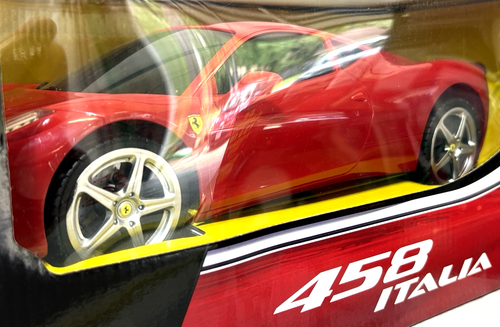 XQ Toys Modellino Auto Ferrari 458 ITALIA RC 2020 XQRC12 Scale 1:12 Approx 14" - Picture 9 of 14