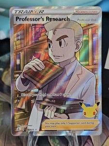Professor's Research 024/025 Sword & Shield Celebrations Pokemon TCG - NM