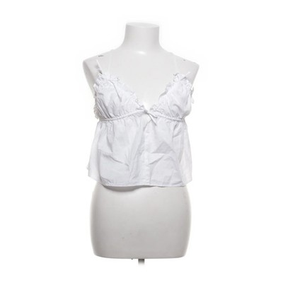 Grupo Inditex, Crop Top, Größe: S, Weiß, Einfarbig, Damen #TYH