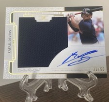 2024 Topps Definitive Autograph Relic Rafael Devers #d 31/50 On-card Auto RARE