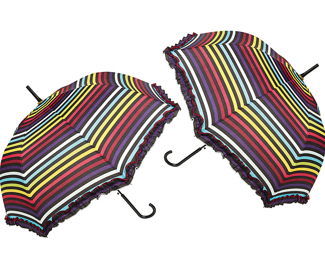 Rainbow Umbrella - set of 2 with windproof fibreglass ribs