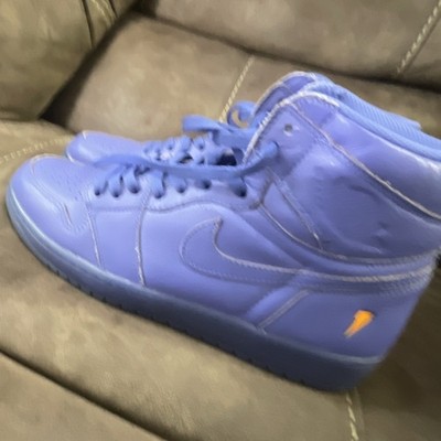 nike air jordan 1 retro high og gatorade cool blue high top leather sneaker men