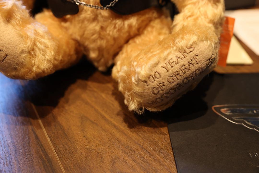 New unavailable Harley-Davidson 100th Anniversary Teddy Bear