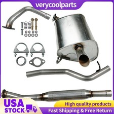 Exhaust Muffler Resonator Center Mid Pipe For Subaru Outback 2010-2014 2.5l