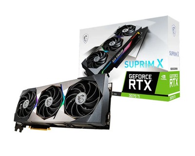 MSI GeForce RTX 3070 Ti 8G Suprim X Graphics Card