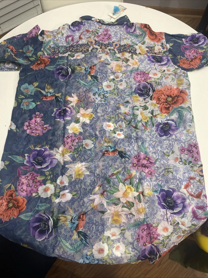 Johnny Was Paria Shirt Dress XXL - Image 2 of 4