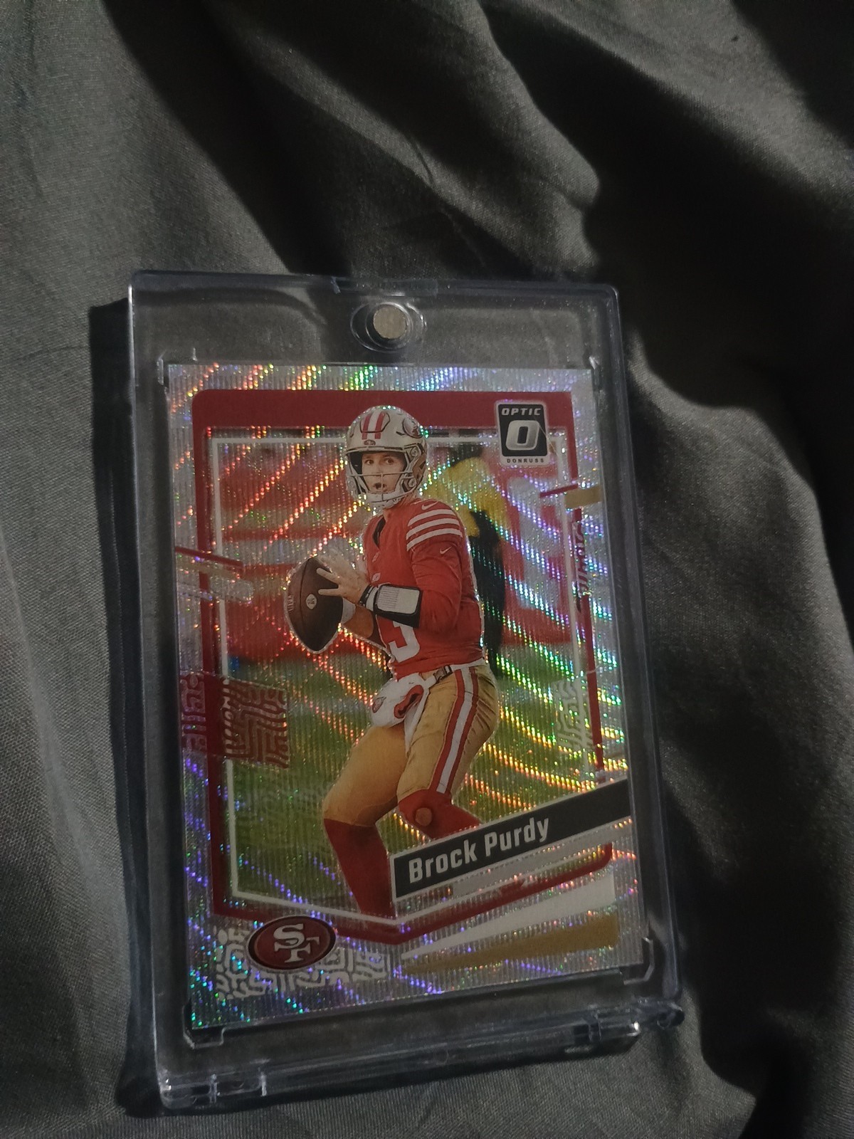 2023 Panini Donruss Optic - Brock Purdy #168 Wave Prizm /300