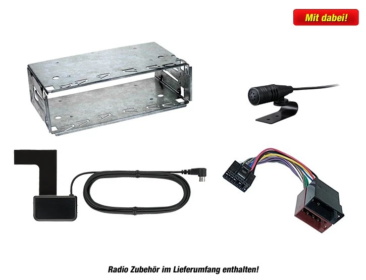 ALPINE UTE-204DAB Auto Radioset für RENAULT Trafic 3 - 2014-2019 - Bild 4 von 4