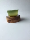 6 Anchor Hocking Fire King Custard  Ramekins Avocado Green Hombre 011