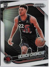 2024-25 Panini Prizm Black #236 Ulrich Chomche White #/175 RC Rookie