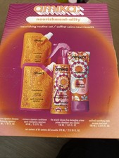 Conjunto de rutina nutritiva Amika Nourishment-ality regalo navideño (champú + acondicionador +