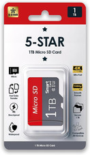 1TB Micro SD High Speed Memory Card for Car Navigation,Smartphone,Portable Gamin