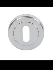 Smith & Locke  Standard Escutcheon (Single) Satin Chrome 50mm