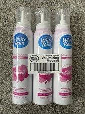 White Rain Scented Volumizing Mousse w/ Active Botanicals, 5 oz Pack of 3 