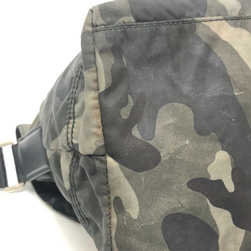 PRADA VA0887 Camouflage Camouflage Messenger Schultertasche Nylon Grün - Bild 5 von 12