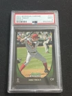 2011 Bowman Chrome Mike Trout Rookie #101 Angels PSA 9
