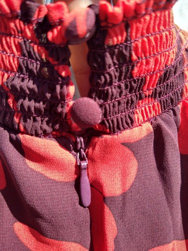 Tuta Cynthia Steffe pantaloni salopette pagliaccetti donna floreale nero rosso PXL nuova con etichette - Foto 10 di 19