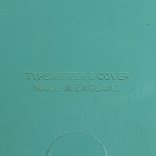 Vintage Smith Corona Zephyr II Manual Typewriter Green 70s Travel Portable Case - Picture 11 of 11