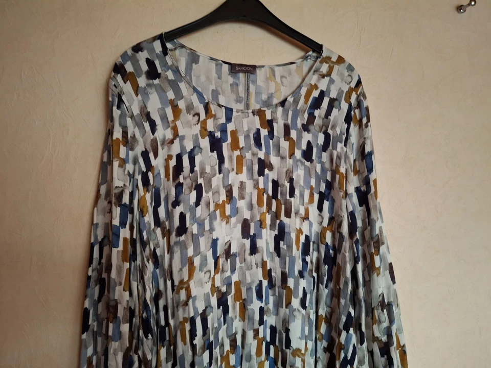 Samoon modische Damen Bluse T-Shirt Gr.48 - Bild 2 von 3