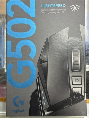 NEW Logitech - G502 Lightspeed Wireless Optical Gaming Mouse with RGB Lighting