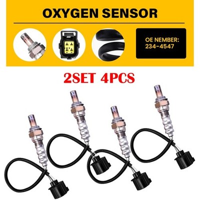 4PC Oxygen O2 Sensor For Chrysler 200 Jeep Compass Dodge Caliber Avenger Journey