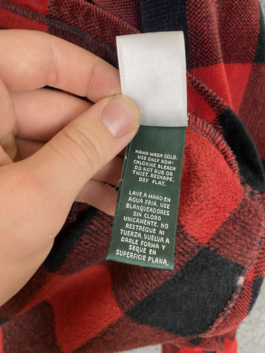 Vintage USA Ralph Lauren RRL 90s Buffalo Plaid Full Zip Jacket Shirt USA Gr. M - Bild 5 von 13