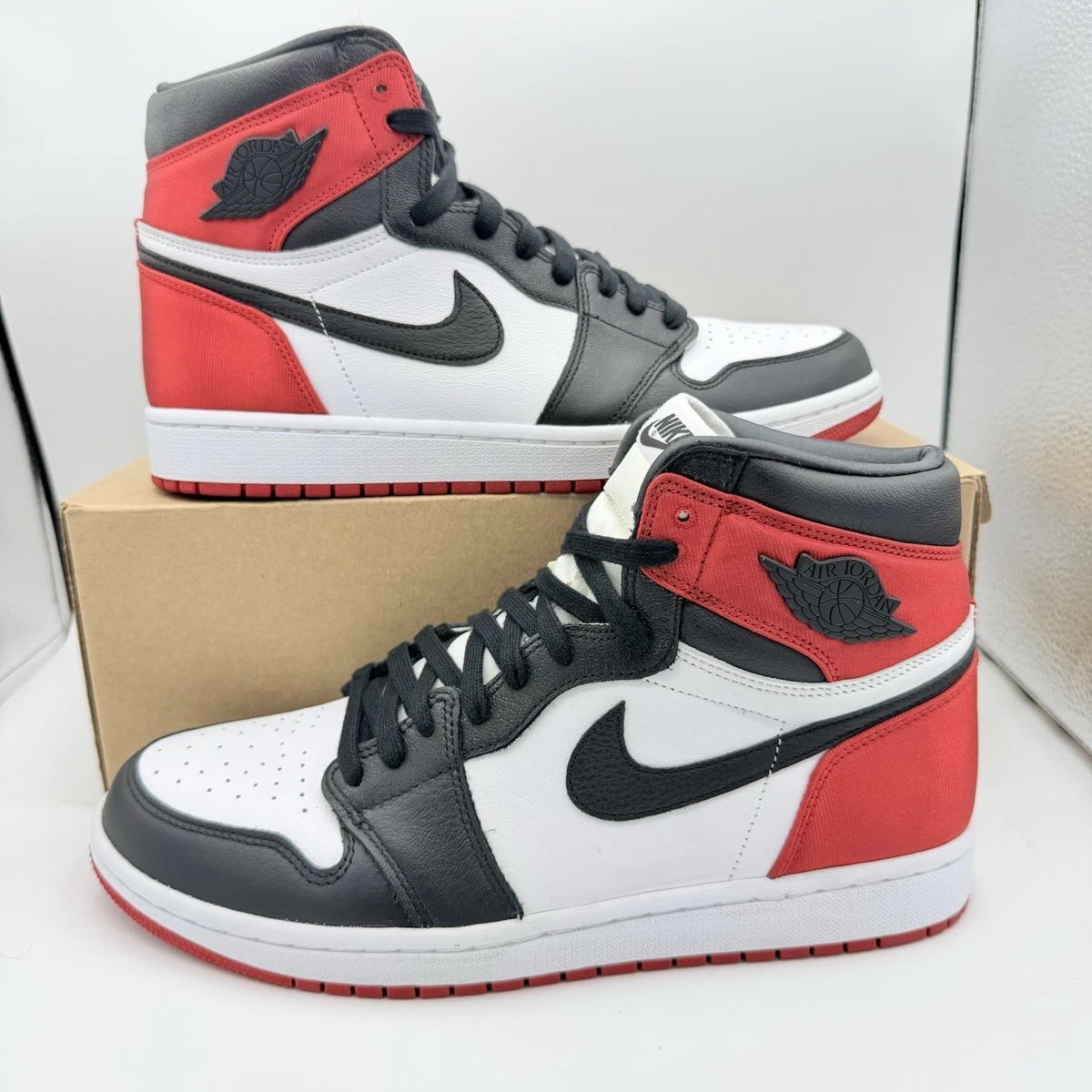 Jordan 1 Retro High Satin Black Toe W | eBay