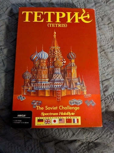 Tetris The Soviet Challenge (1987, Commodore Amiga) Tested And Working