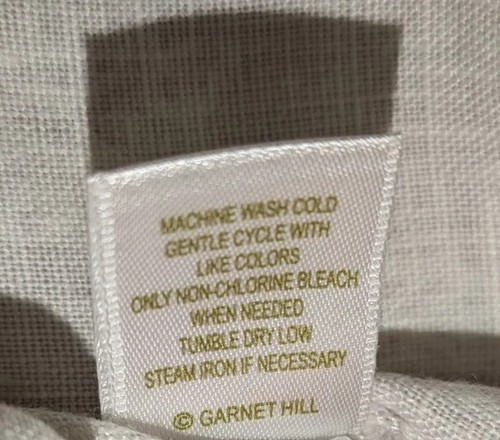 Garnet Hill Leinenkleid Gr. 12 Blumendruck ärmellos Etuikleid Nadeln Biesen - Bild 12 von 16