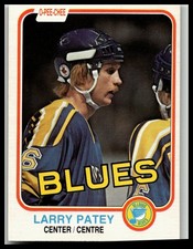1981-82 O-Pee-Chee #303 Larry Patey St. Louis Blues