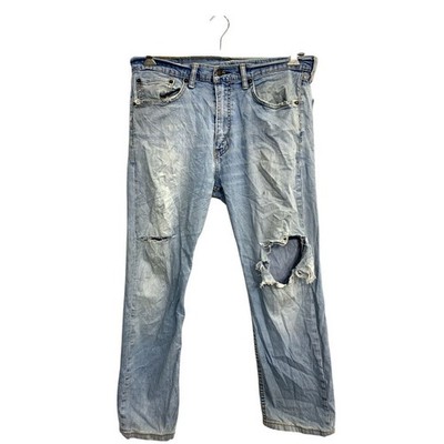 Levi's 505 denim pants W34 Levi's regular fit light blue vintage wholesale Ameri