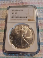 2026 American Silver Eagle MS-69 NGC