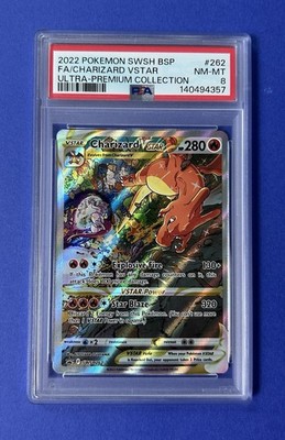 pokemon card charizard vstar Charizard VSTAR Brilliant Stars Rainbow 174/172 CGC 9 – TBC Games