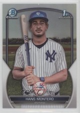 2023 Bowman Chrome Prospects Refractor 180/499 Hans Montero #BCP-173 10k8