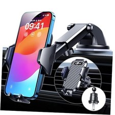Car Phone Holder 2025 Ultimate Military-Grade Phone Holder for Your Car Black