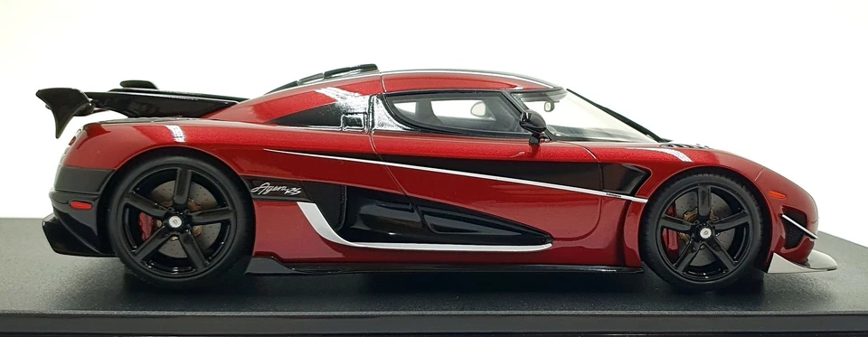 GT Spirit 1/18 Scale Resin GT931 - World Record Koenigsegg Agera RS - Red/Black - Image 3 of 4