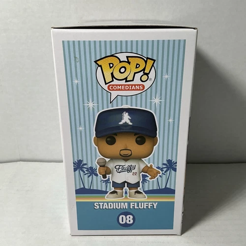 Funko Pop! Comedians Stadium Fluffy Blue Jersey #08 Gabriel Iglesias Exclusive