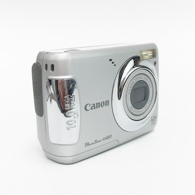 Canon PowerShot A480 Digital Compact Camera 10.0MP - White +