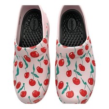 Crocs Classic Fresh Fruits Slip On Clog Pink Milk Cherry Womens Work Nurse