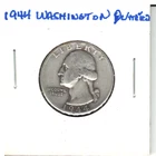 1944-P Washington 90% Silver Quarter
