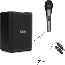 Alto Professional Busker Portable 200-watt Battery-powered PA Speaker with